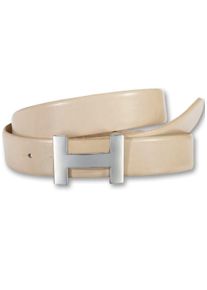 Silbergift Damen Koppelgürtel, beige, modisch,klassisch, Gr. 105, Rindsleder, Gürtel, mit exklusiver Designschließe