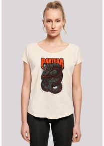 F4NT4STIC Damen T-Shirt "Pantera Venomous Snake", weiß, casual, Gr. XS, Obermaterial: 100% Baumwolle, Shirts, Premium Qualität