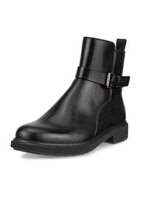 Ecco Damen Stiefelette "METROPOLE AMSTERDAM", Gr. 39, schwarz, Leder, klassisch, Schuhe, Boots, Blockabsatz, mit wasserdichter Ecco-Technologie
