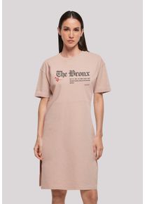F4NT4STIC Damen Shirtkleid "The Bronx", rosa, casual, Gr. XS, Obermaterial: 100% Baumwolle, Kleider, Print