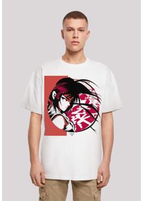 F4NT4STIC Herren T-Shirt "Manga Girl Japan", weiß, casual, Gr. 4XL, Obermaterial: 100% Baumwolle, Shirts, Print