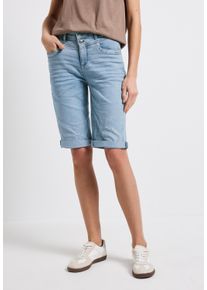 Street One Damen Slim-fit-Jeansultra bleach random washed, casual, Gr. 29, unifarben, Jeans, 79% Baumwolle, 15% Polyester, 4% Elastomultiester, 2%