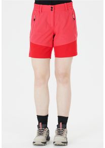 WHISTLER Damen Shorts "LALA", rot, sportlich, Gr. 40, mehrfarbig, 92% Polyester, 8% Elasthan, Hosen, mit extra komfortablem Funktionsstretch