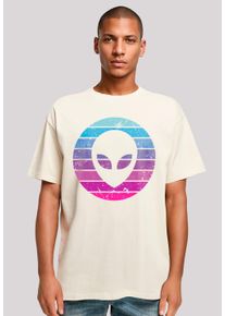 F4NT4STIC Herren T-Shirt "Alien Kopf", beige, casual, Gr. XXL, Obermaterial: 100% Baumwolle, Shirts, Premium Qualität