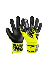 Reusch Damen Torwarthandschuhe "Attrakt Silver", gelb, sportlich, Gr. 11, mehrfarbig, 34% Polyester, 25% Elastodien, 3% Polyurethan, 1% Baumwolle,