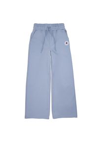 Converse Damen Palazzohose "WOMEN'S Converse KNIT WIDE LEG PANTS"wet stone, sportlich, Gr. XS, unifarben, Obermaterial: 89% Baumwolle, 11% Polyester,