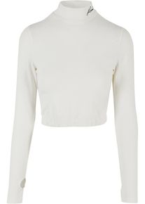 Rocawear Damen Longsleeve "Rocawear Damen Rocawear Leagacy Longsleeve", weiß, klassisch, Gr. M, 95% Baumwolle, 5% Elasthan, Shirts