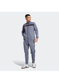 Herren Trainingsanzug "TIRO ES TS", grau, sportlich, Gr. XXL, adidas Performance, Obermaterial: 100% Polyester, Sportanzüge
