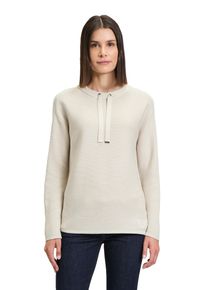 Betty Barclay Damen Strickpullover "Betty Barclay Strickpullover unifarben", beige, casual, Gr. 40, Strick, Obermaterial: 50% Baumwolle, 50%