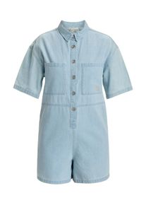 Roxy Damen Overall "Hunting Waves", blau, Gr. XS, 100% Baumwolle, Overalls