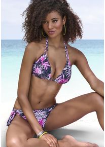 Buffalo Damen Triangel-Bikini, blau, Gr. 34, Recycling-Polyamid, Bikini-Sets, im Mustermix