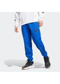Herren Sporthose "M Z.N.E. PT", blau, sportlich, Gr. S, adidas Sportswear, Obermaterial: 57% Polyester, 43% Baumwolle, Hosen