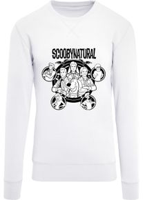 F4NT4STIC Herren Rundhalspullover "F4NT4STIC Herren", weiß, casual, Gr. XS, unifarben, 100% Baumwolle, Pullover