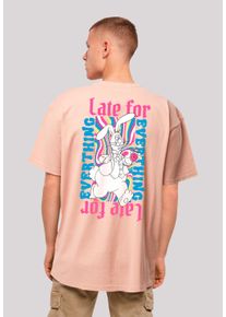 F4NT4STIC Herren T-Shirt "Alice im Wunderland", gelb, casual, Gr. S, Obermaterial: 100% Baumwolle, Shirts, Nostalgie, Retro Print, Kinderserie