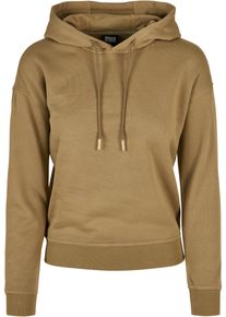 Urban Classics Damen Kapuzenpullover "Urban Classics Damen Ladies Hoody", grün, casual, Gr. S, unifarben, 63% Baumwolle, 37% Polyester, Pullover