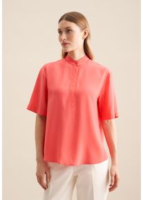 Seidensticker Damen Shirtbluse "Schwarze Rose", pink, Gr. 44, unifarben, 100% Viskose, Blusen, Kurzarm Rundhals Uni