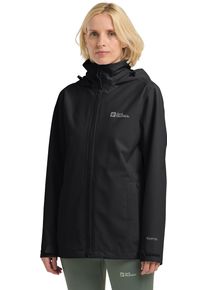 Jack Wolfskin Damen Funktionsjacke "TRAILTIME 2L JKT W", schwarz, Gr. XXL, Oberstoff: 100% POLYESTER ; Futter 1: 100% POLYESTER ; Futter 2: 100%