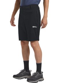 Jack Wolfskin Herren Shorts "HIKEOUT SHORTS M", schwarz, Gr. 52, Oberstoff: 86% POLYAMID, 14% ELASTHAN; Futter 1:00% POLYESTER, Hosen