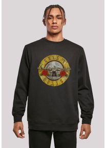 F4NT4STIC Herren Kapuzenpullover "Guns 'n' Roses Band", schwarz, casual, Gr. XS, Obermaterial: 50% Baumwolle, 50% Polyester, Pullover, Print