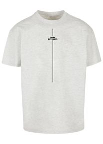Merchcode Herren T-Shirt "Merchcode Herren Think Different Heavy Oversized Tee", grau, casual, Gr. XL, bedruckt, 100% Baumwolle, Shirts