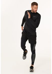 Endurance Herren Funktionsshirt "Dikerye", schwarz, sportlich, Gr. XXL, unifarben, 100% Polyester, Shirts, mit Reflektoren