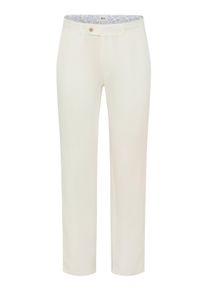 Brax Herren Chinohose "Style EVANS", weiß, Gr. 98, 100% Leinen, Hosen