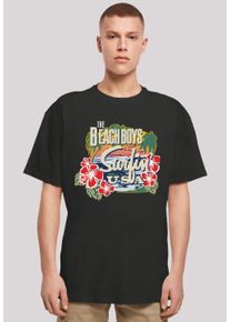 F4NT4STIC Herren T-Shirt "The Beach Boys Musik Band Tropical", schwarz, casual, Gr. 5XL, Obermaterial: 100% Baumwolle, Shirts, Premium Qualität