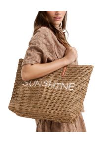 Roxy Strandtasche "IN THE TROPICS", beige, Web, Stoff, unifarben, Taschen
