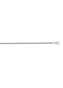 Adelia´s ADELIA ́S Damen Silberkette "925 Silber Schlangen Halskette Ø 2 mm", 42, Silber 925 (Sterlingsilber), silber, Silber 925 (Sterlingsilber), Halsketten,