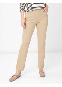 Damen Chinohose "Style CARINA", beige, Gr. 25, RAPHAELA BY Brax, 90% Baumwolle, 8% Elastomultiester, 2% Elasthan, Hosen
