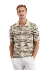 Marc O'Polo MARC O'POLO Damen Cardigan "aus Bio-Baumwoll-Mix", schwarz, casual, Gr. XXL, Obermaterial: 70% Baumwolle, 25% Polyamid, 5% Leinen, Strickjacken