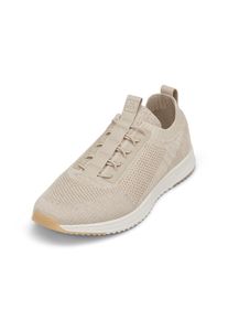 Marc O'Polo MARC O'POLO Herren Sneaker "in leichter Strick-Qualität", Gr. 44, beige, Obermaterial: 100% Polyester, unifarben, Schuhe