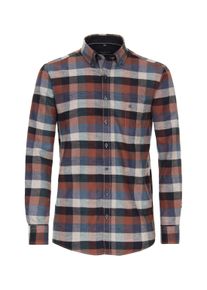 Casamoda Herren Langarmhemd "Casamoda Freizeithemd kariert", braun, Gr. XXL, kariert, 100% Baumwolle, Hemden