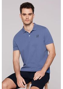 CMPD Herren Poloshirt, blau, casual, Gr. XXXL, bedruckt, Material: 100% Baumwolle, Shirts, aus Baumwolle