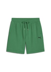 Puma Herren Sporthose "PREMIUM ESS Relaxed Graphic 7" Shorts Erwachsene", grün, Gr. XL, bedruckt, Obermaterial: 100% Baumwolle; Taschenfutter: 100%