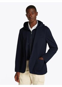 Tommy Hilfiger Herren Sakko "DC PUNTO MILANO HOOD BLAZER", blau, casual, Gr. 48, Web, Obermaterial: 64% Viskose, 31% Polyamid, 5% Elasthan, Sakkos,