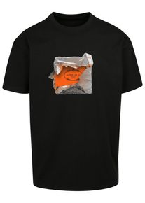 MisterTee Herren T-Shirt "MisterTee Unisex Apollo II Oversize Tee", schwarz, casual, Gr. S, unifarben, 100% Baumwolle, Shirts