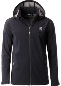 LPO Herren Softshelljacke "ELLIOT PEAK V MEN", schwarz, sportlich, Gr. XL, 96% Polyester; 4% Elasthan, Jacken, auch in Großen Größen erhältlich