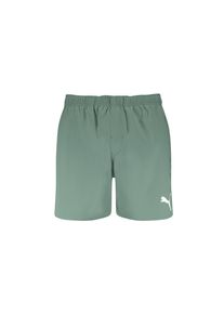 Puma Herren Badeshorts, grün, casual, Gr. S, unifarben, Web, Obermaterial: 100% Polyester, Badehosen, mit zeitlosem Design