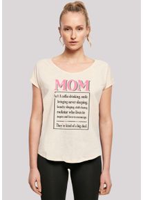 F4NT4STIC Damen T-Shirt "Muttertag Pink Unconditional Love Family", weiß, casual, Gr. XXL, Obermaterial: 100% Baumwolle, Shirts, Premium Qualität