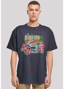 F4NT4STIC Herren T-Shirt "The Beach Boys Musik Band Tropical", blau, casual, Gr. 5XL, Obermaterial: 100% Baumwolle, Shirts, Premium Qualität