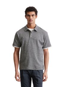 Marc O'Polo MARC O'POLO Herren Poloshirt "aus garngefärbtem Mouliné-Garn", bunt, casual, Gr. XXL, unifarben, Obermaterial: 100% Baumwolle, Shirts