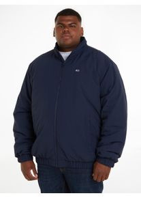 Herren Kurzjacke "TJM PLUS ESSENTIAL PADDED JACKET", blau, casual, Gr. XXL, Tommy Jeans PLUS, Web, Obermaterial: 100% Polyamid. Wattierung: 100%