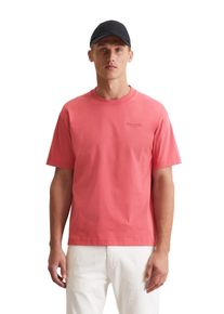 Marc O'Polo MARC O'POLO Herren T-Shirt "mit großem Rückenprint", pink, Basic, Gr. XS, unifarben, Obermaterial: 100% Baumwolle, Shirts