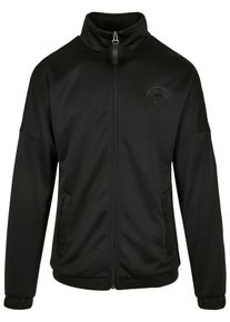 Southpole Herren Sweater "Southpole Herren Southpole Tricot Jacket with Tape", schwarz, Gr. S, 100% Polyester, Sweatshirts