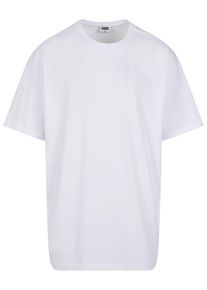 Urban Classics Herren T-Shirt "Urban Classics Herren Heavy Oversized Tee", weiß, casual, Gr. L, unifarben, 100% Baumwolle, Shirts