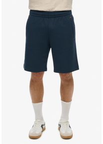 Superdry Herren Jerseyhose "SD-ESSENTIAL LOGO JERSEY SHORT UB", blau, modisch, Gr. XL, unifarben, Jersey, Obermaterial: 70% Baumwolle, 30% Polyester,