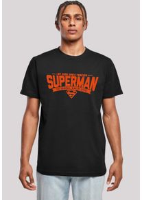 F4NT4STIC Herren T-Shirt "DC Comics Superman My Hero", schwarz, casual, Gr. M, Obermaterial: 100% Baumwolle, Shirts, Herren,Premium