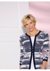 CLASSIC Damen 2-in-1-Shirt "Shirt", rosa, Gr. 38, gemustert, mehrfarbig, 92% Polyester, 8% Elasthan, Shirts