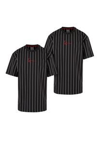 Karl Kani Herren T-Shirt "Karl Kani Herren", schwarz, casual, Gr. L, gestreift, 100% Baumwolle, Shirts